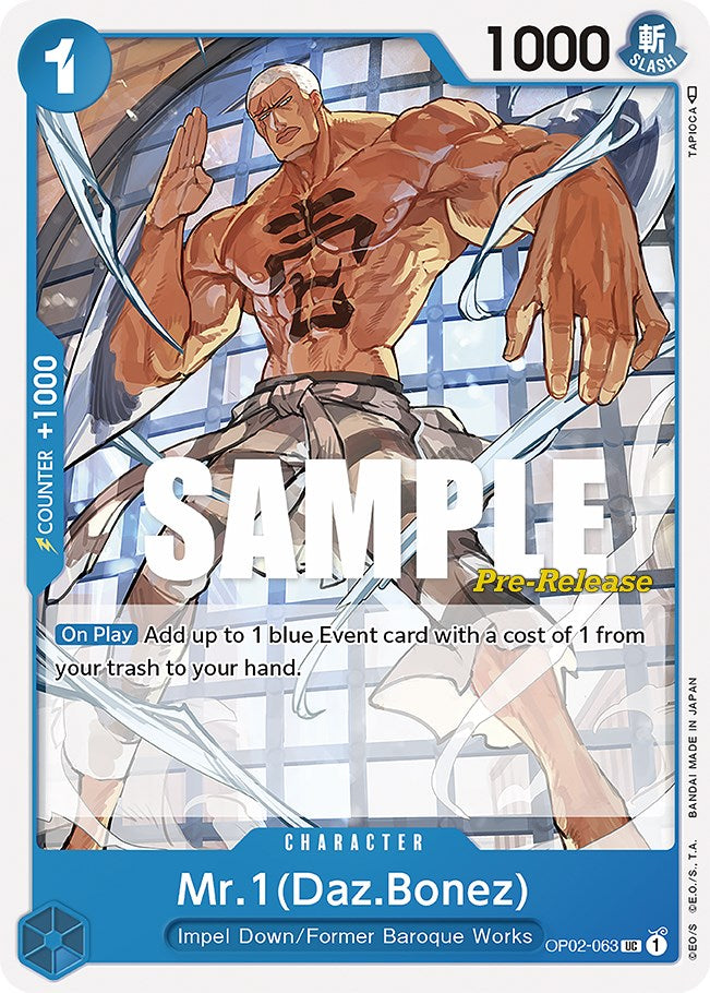 Mr.1 (Daz.Bonez) [Paramount War Pre-Release Cards] | Fandemonia Ltd