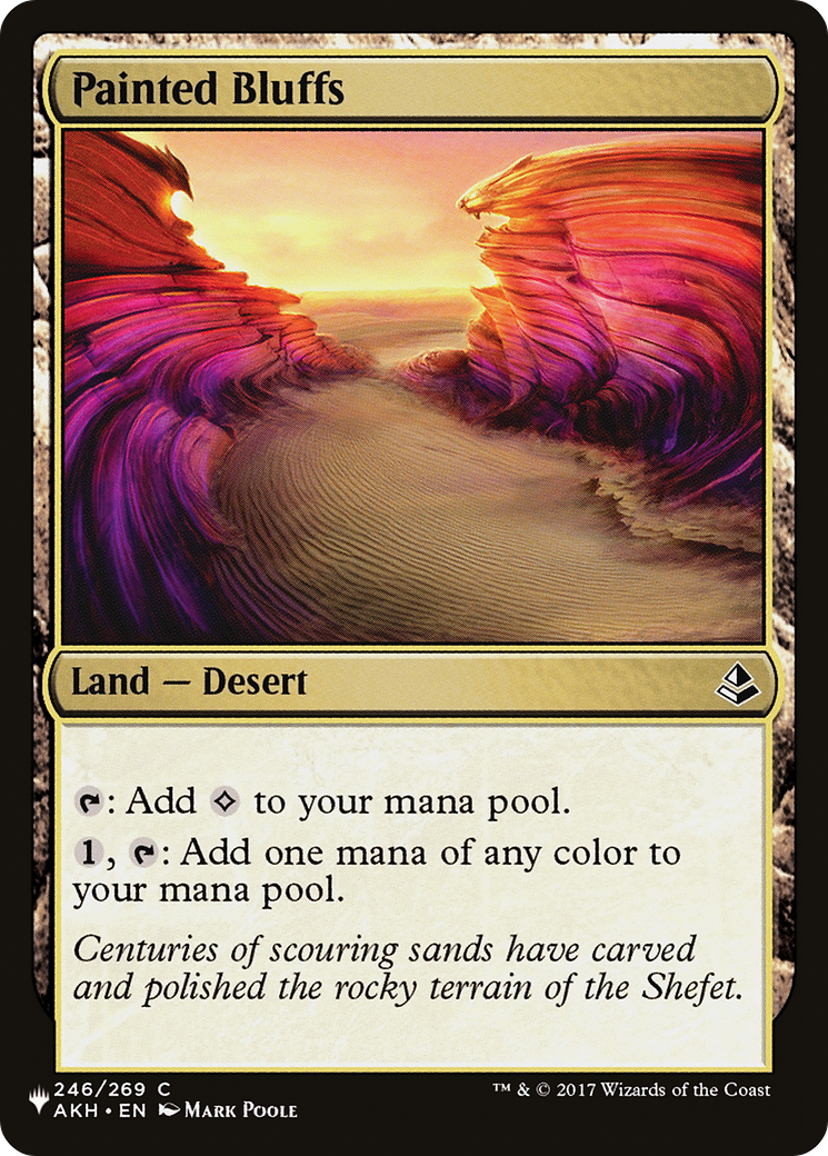 Painted Bluffs [The List] | Fandemonia Ltd