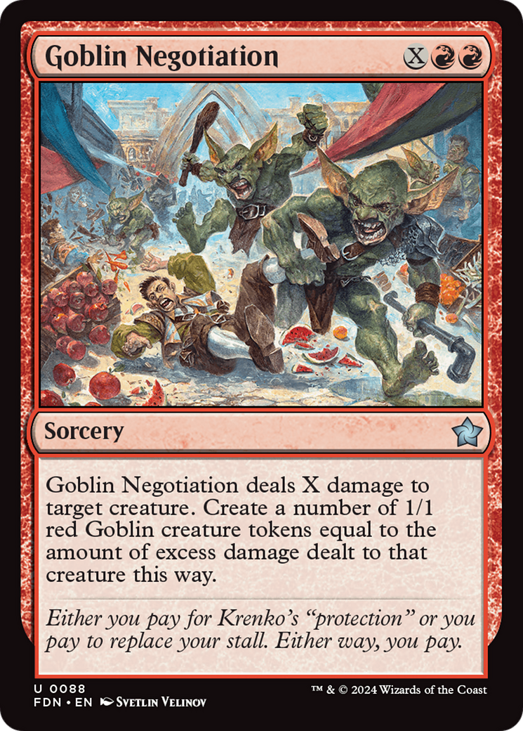 Goblin Negotiation [Foundations] | Fandemonia Ltd