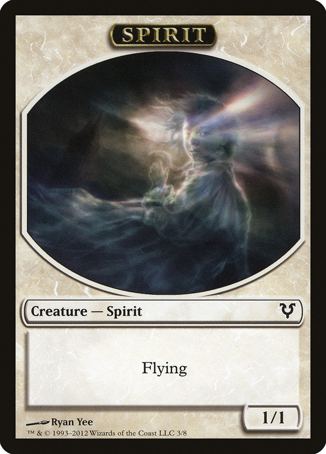 Spirit Token (3/8) [Avacyn Restored Tokens] | Fandemonia Ltd