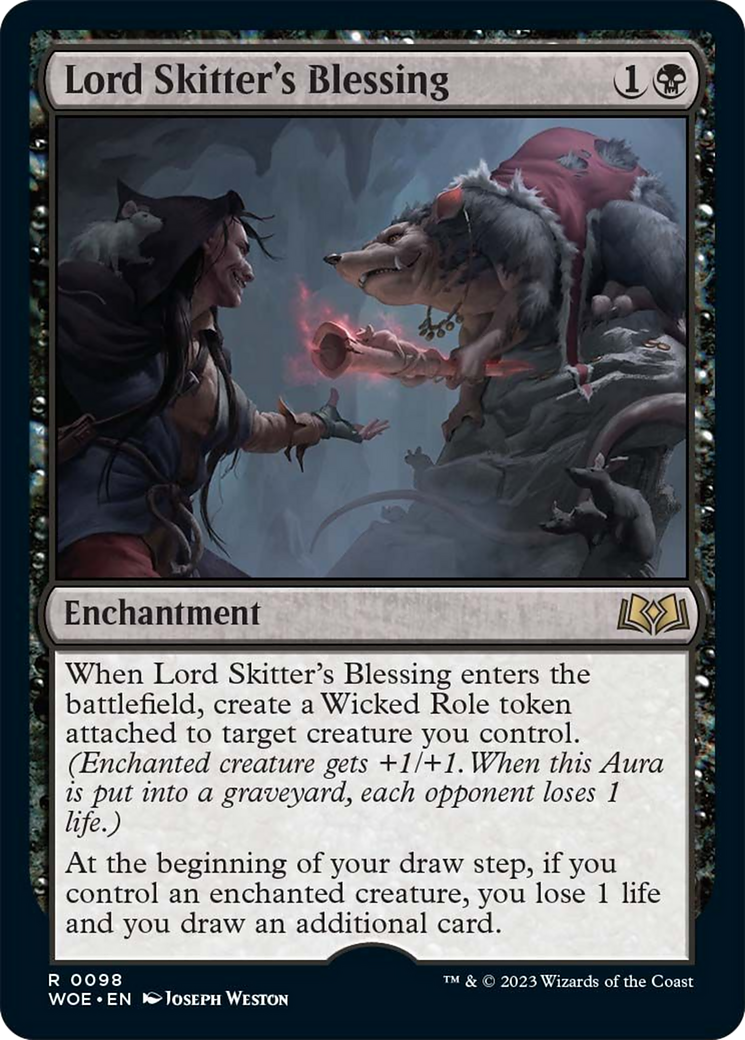 Lord Skitter's Blessing [Wilds of Eldraine] | Fandemonia Ltd