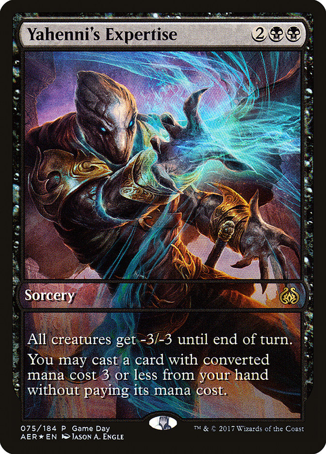 Yahenni's Expertise (Game Day) [Aether Revolt Promos] | Fandemonia Ltd