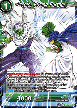 Piccolo, Fusing Further (BT17-077) [Ultimate Squad] | Fandemonia Ltd