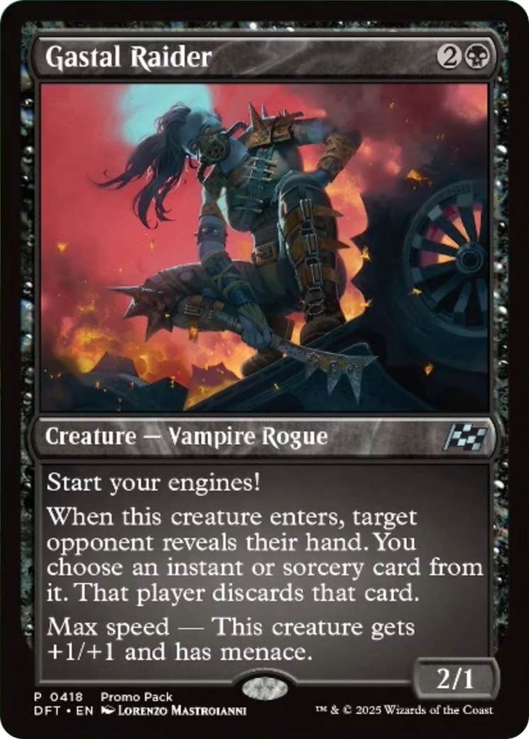 Gastal Raider (Promo Pack) [Aetherdrift Promos] | Fandemonia Ltd