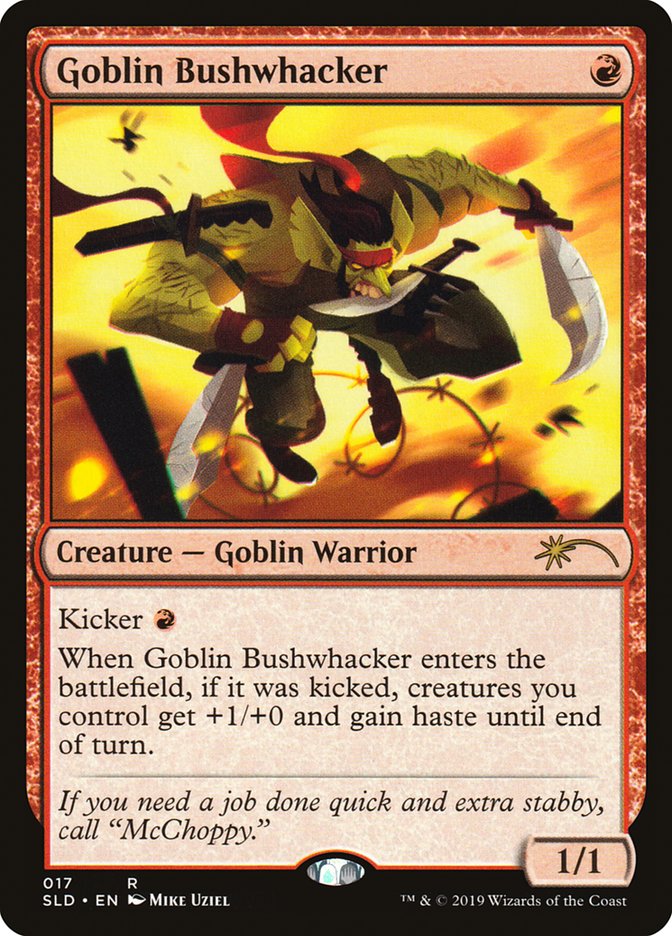 Goblin Bushwhacker [Secret Lair Drop Series] | Fandemonia Ltd