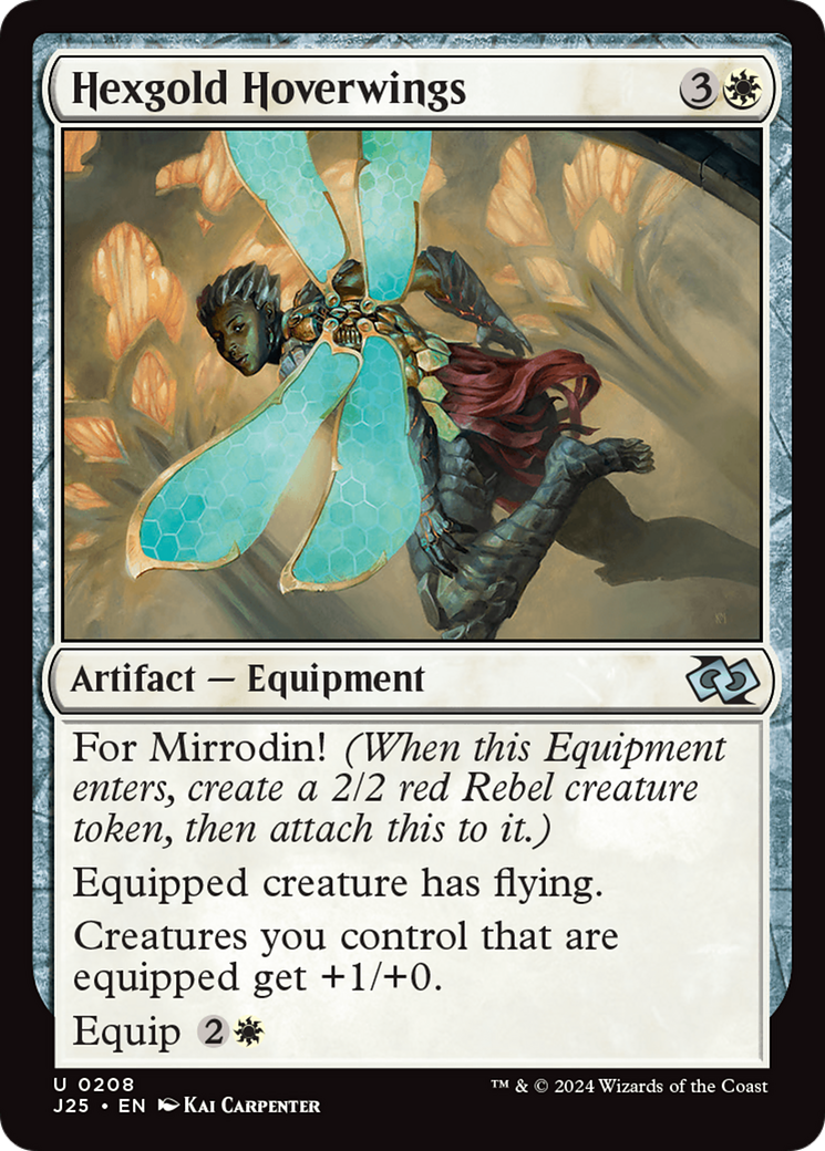 Hexgold Hoverwings [Foundations Jumpstart] | Fandemonia Ltd