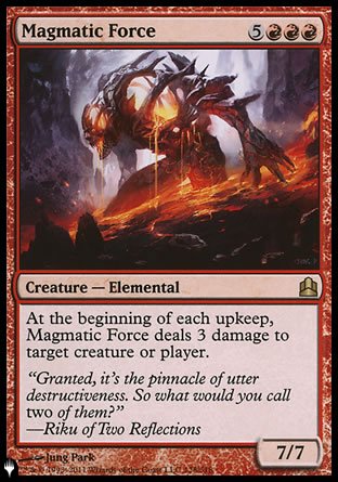 Magmatic Force [The List] | Fandemonia Ltd