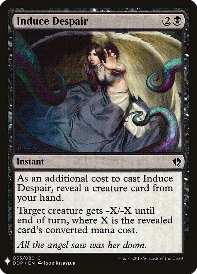 Induce Despair [Mystery Booster] | Fandemonia Ltd