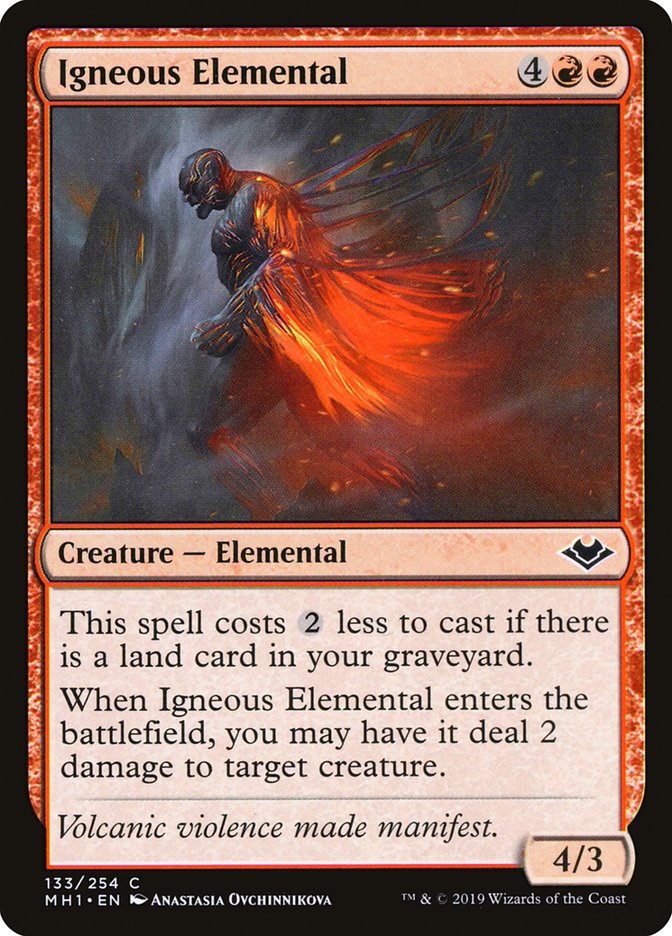 Igneous Elemental [Modern Horizons] | Fandemonia Ltd