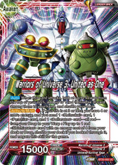 Paparoni // Warriors of Universe 3, United as One (BT20-002) [Power Absorbed] | Fandemonia Ltd