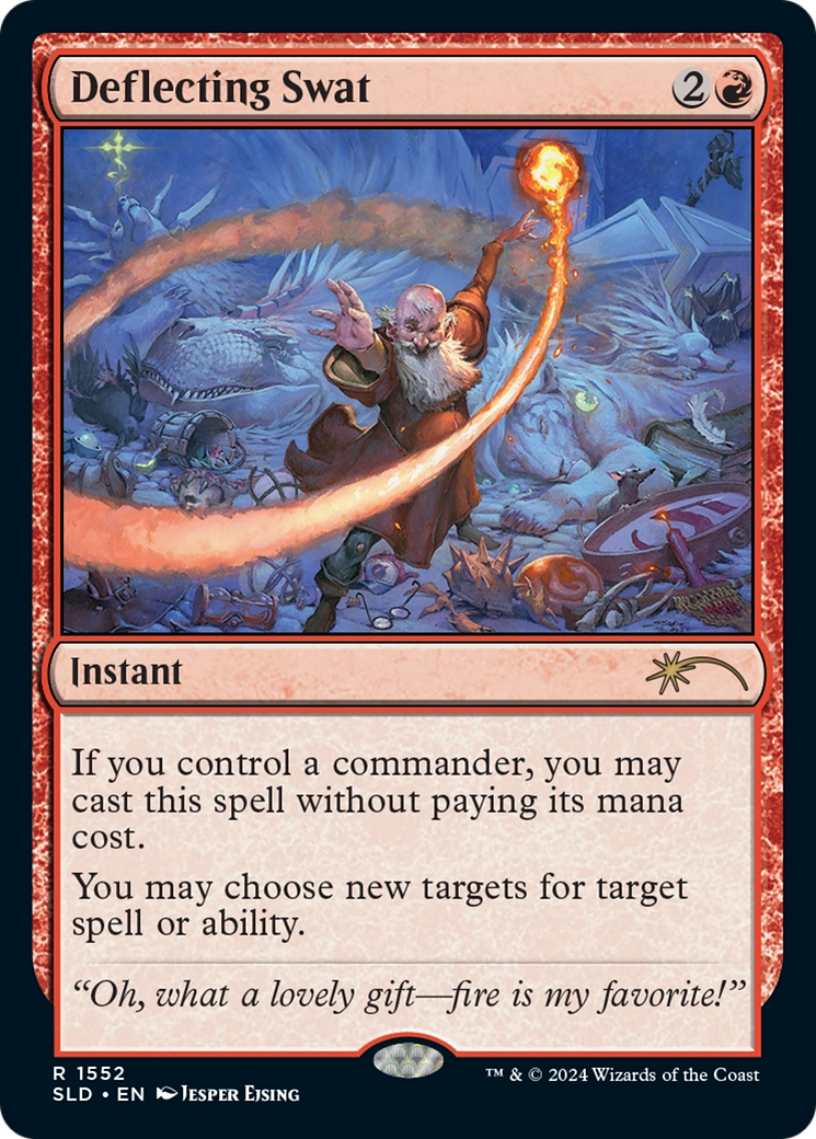 Deflecting Swat (Rainbow Foil) [Secret Lair Drop Series] | Fandemonia Ltd