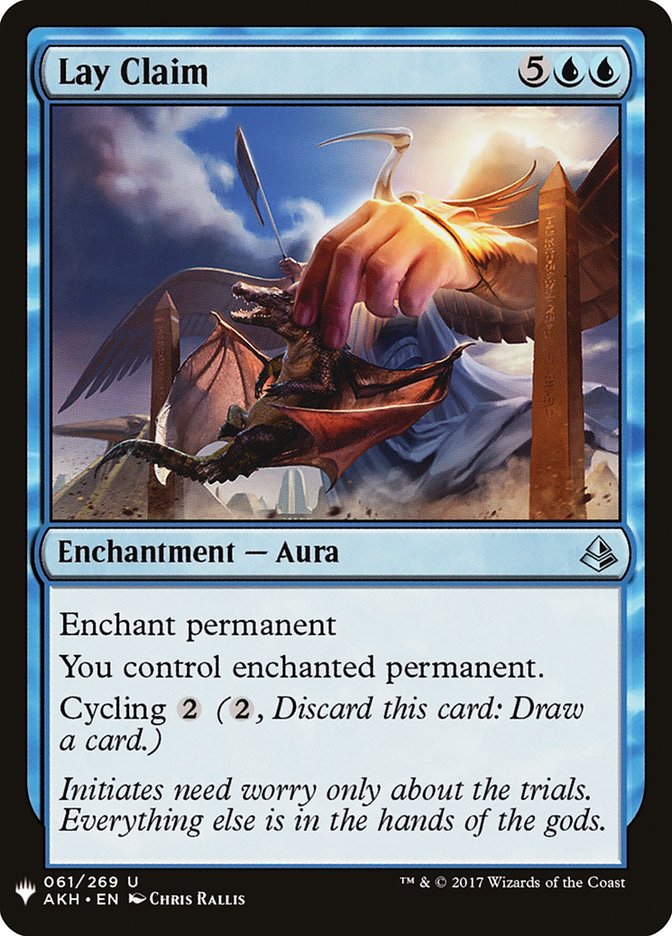 Lay Claim [Mystery Booster] | Fandemonia Ltd