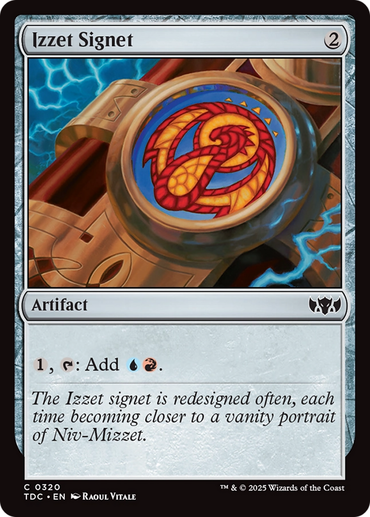 Izzet Signet [Tarkir: Dragonstorm Commander] | Fandemonia Ltd