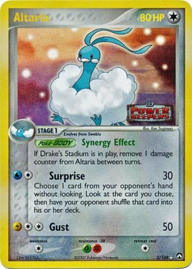 Altaria (2/108) (Stamped) [EX: Power Keepers] | Fandemonia Ltd