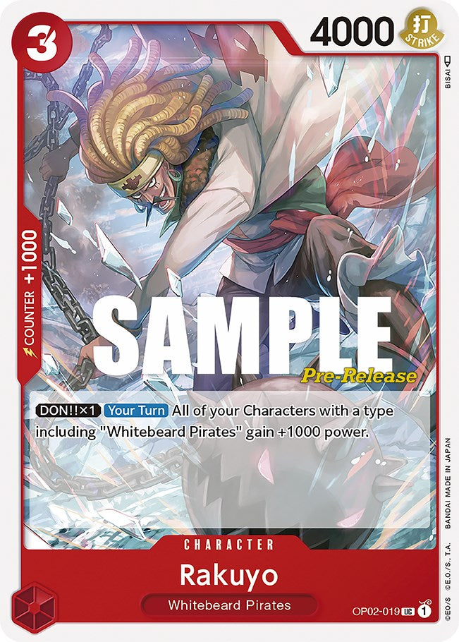 Rakuyo [Paramount War Pre-Release Cards] | Fandemonia Ltd