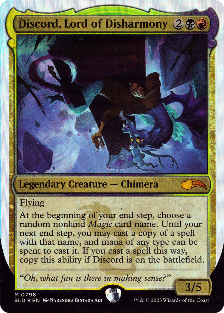Discord, Lord of Disharmony [Secret Lair Drop Series] | Fandemonia Ltd
