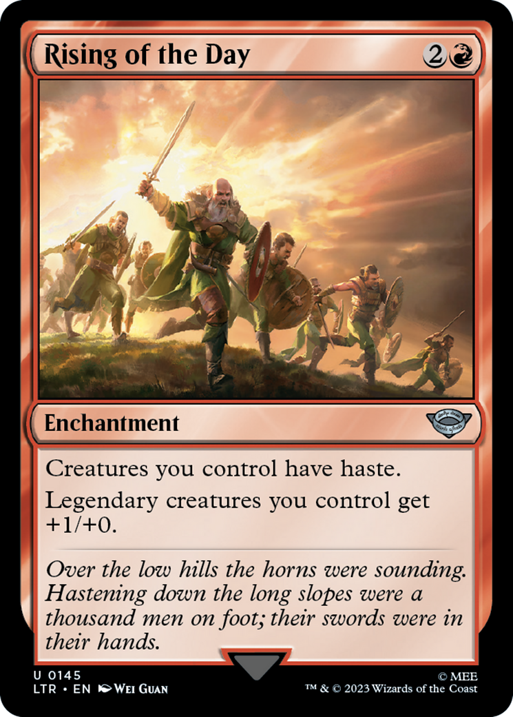 Rising of the Day [The Lord of the Rings: Tales of Middle-Earth] | Fandemonia Ltd