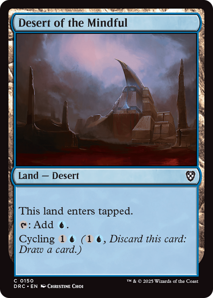 Desert of the Mindful [Aetherdrift Commander] | Fandemonia Ltd