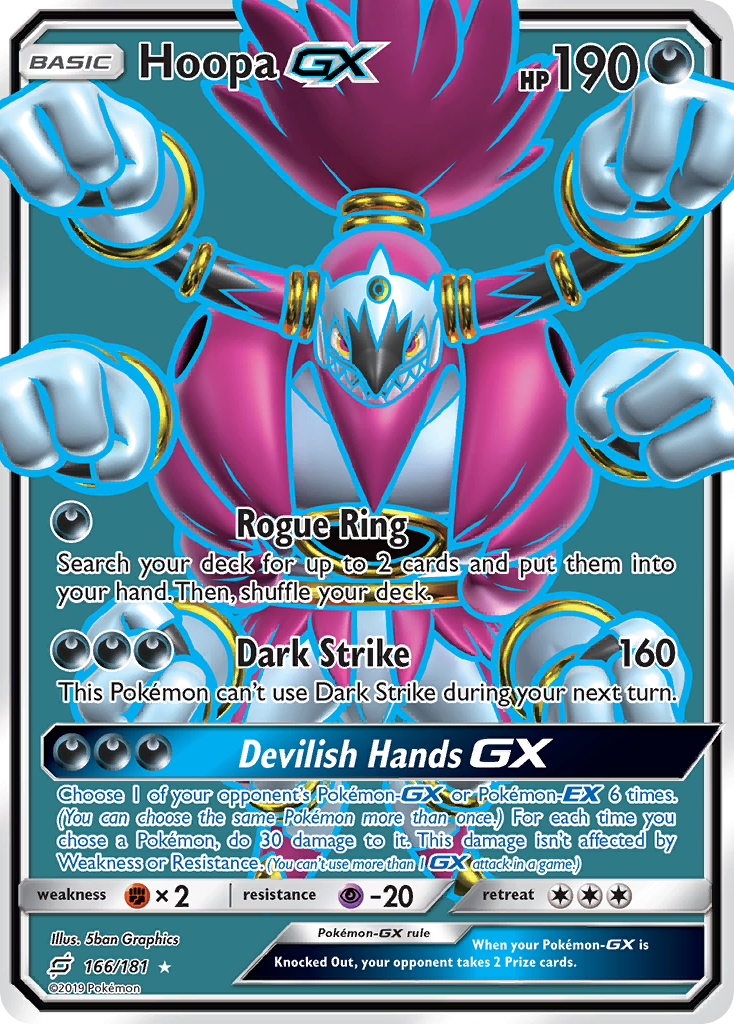 Hoopa GX (166/181) [Sun & Moon: Team Up] | Fandemonia Ltd