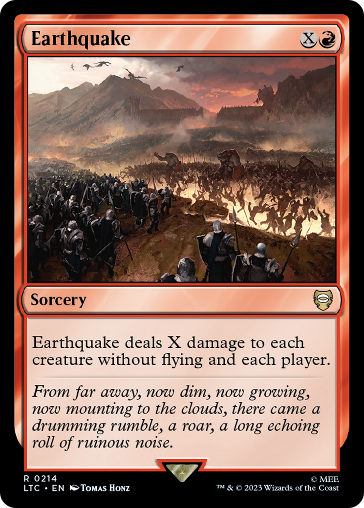 Earthquake [The Lord of the Rings: Tales of Middle-Earth Commander] | Fandemonia Ltd