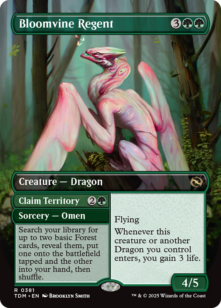 Bloomvine Regent (Borderless) [Tarkir: Dragonstorm] | Fandemonia Ltd