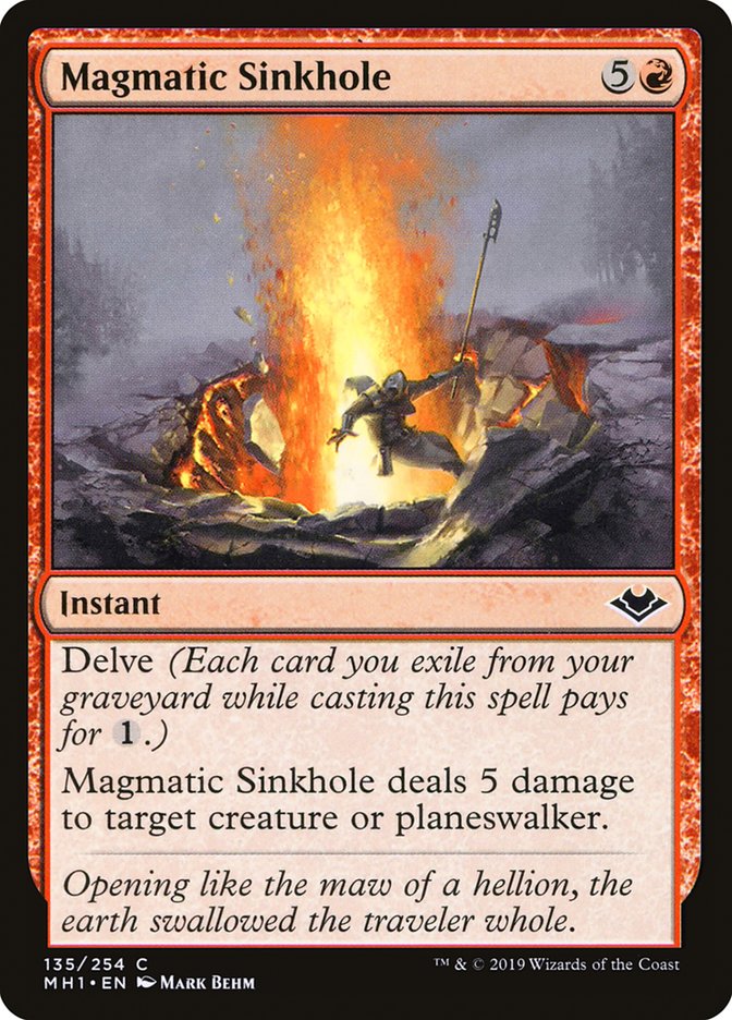 Magmatic Sinkhole [Modern Horizons] | Fandemonia Ltd