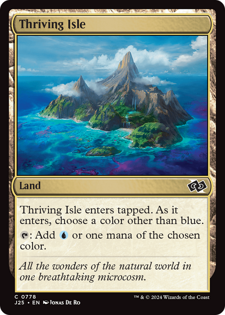 Thriving Isle [Foundations Jumpstart] | Fandemonia Ltd
