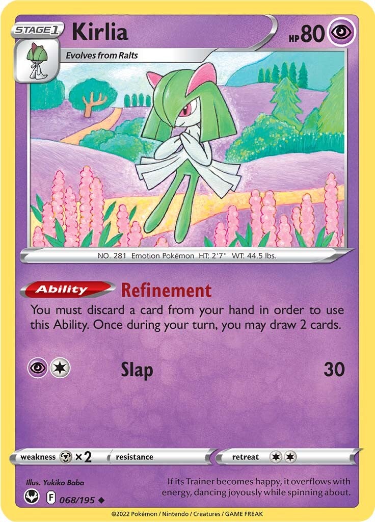 Kirlia (068/195) [Sword & Shield: Silver Tempest] | Fandemonia Ltd
