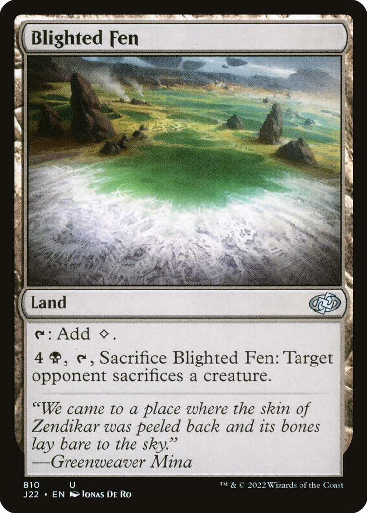 Blighted Fen [Jumpstart 2022] | Fandemonia Ltd