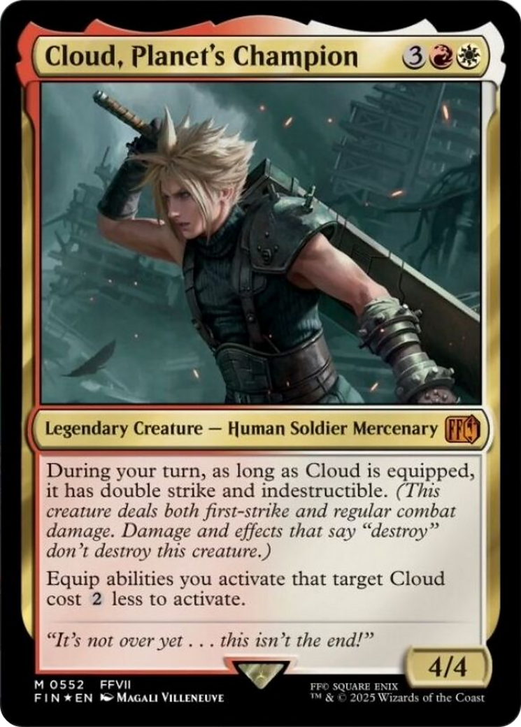 Cloud, Planet's Champion [FINAL FANTASY] | Fandemonia Ltd