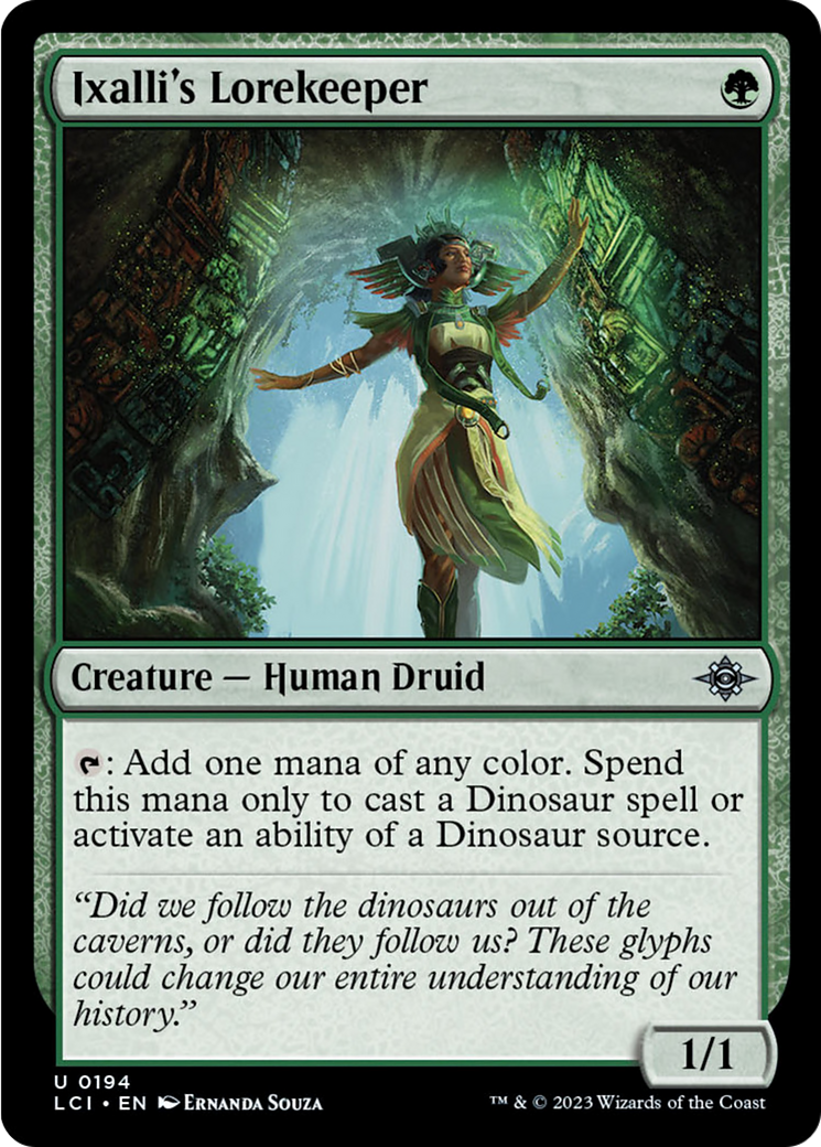 Ixalli's Lorekeeper [The Lost Caverns of Ixalan] | Fandemonia Ltd