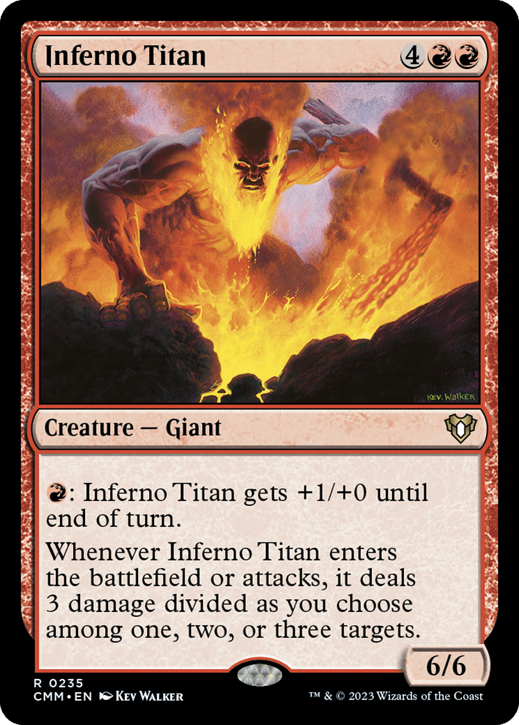 Inferno Titan [Commander Masters] | Fandemonia Ltd