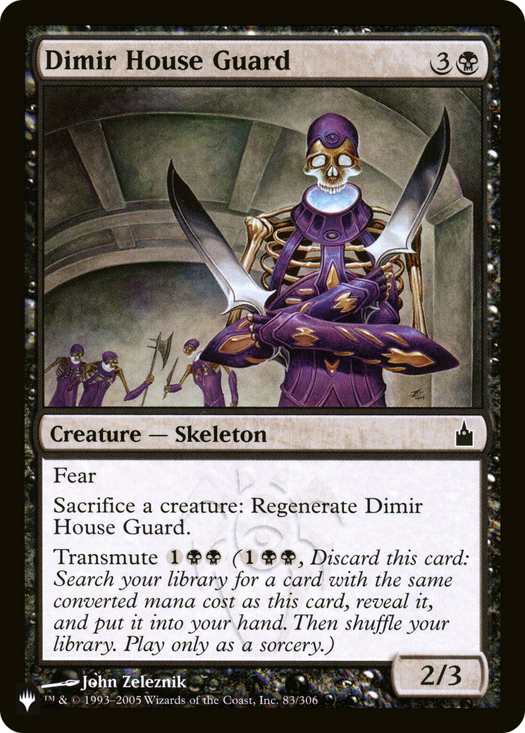 Dimir House Guard [The List] | Fandemonia Ltd