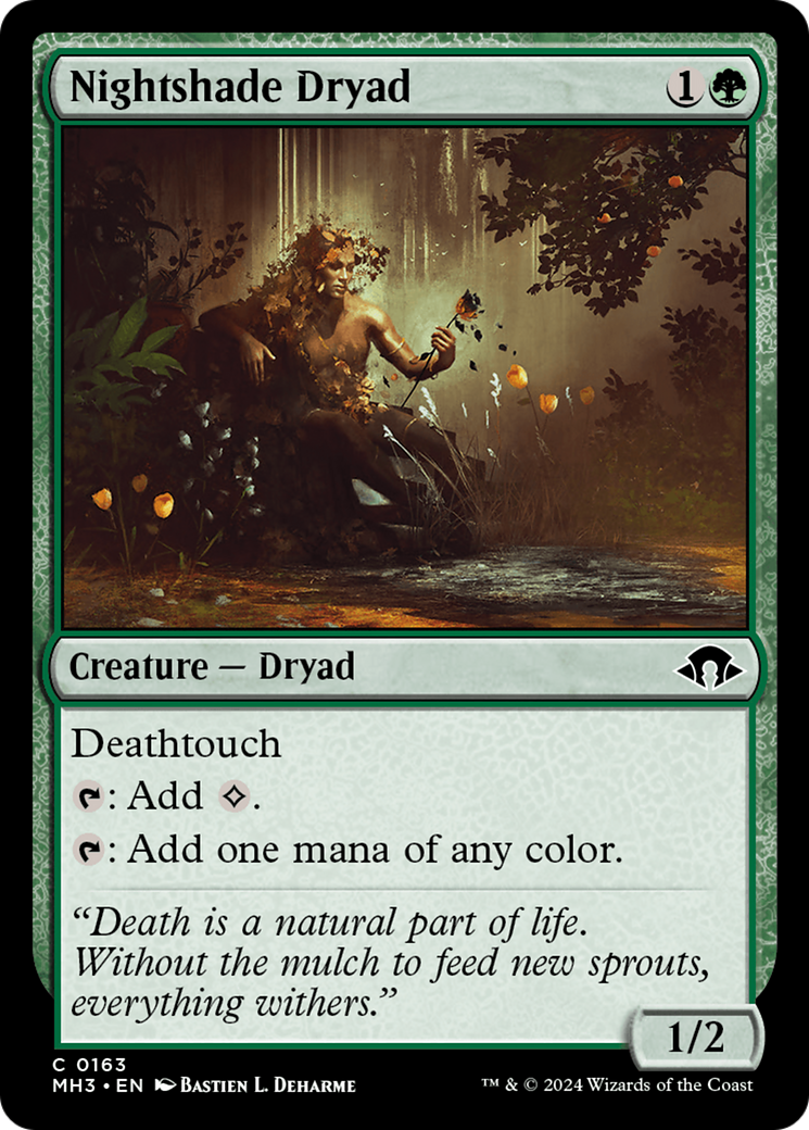 Nightshade Dryad [Modern Horizons 3] | Fandemonia Ltd
