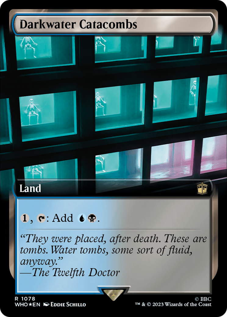 Darkwater Catacombs (Extended Art (Surge Foil) [Doctor Who] | Fandemonia Ltd