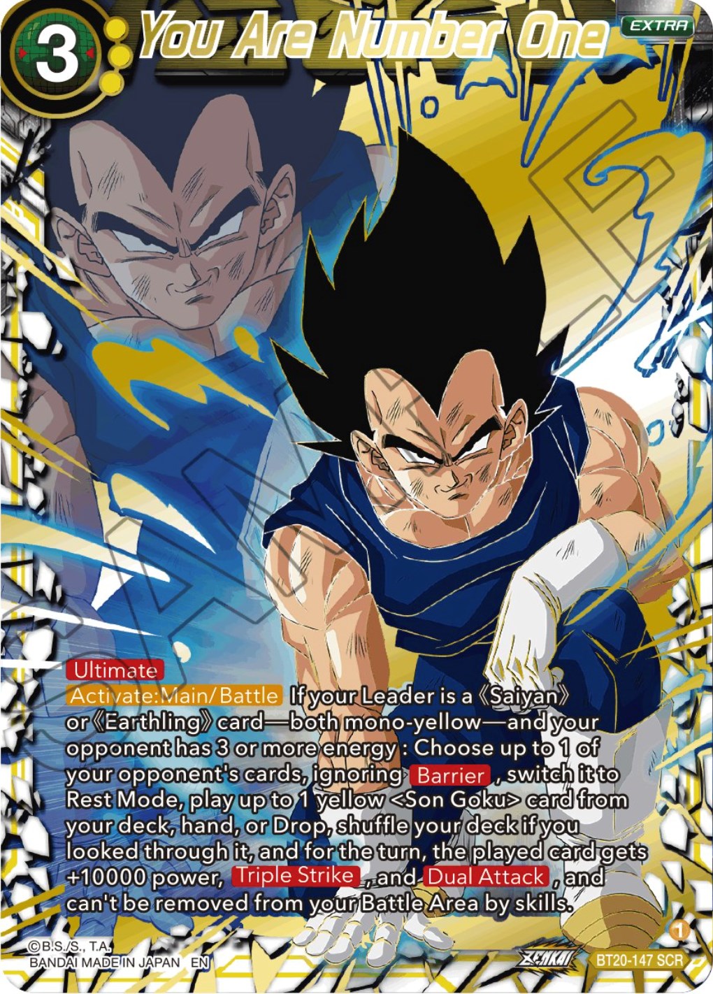 You Are Number One (BT20-147) [Power Absorbed] | Fandemonia Ltd
