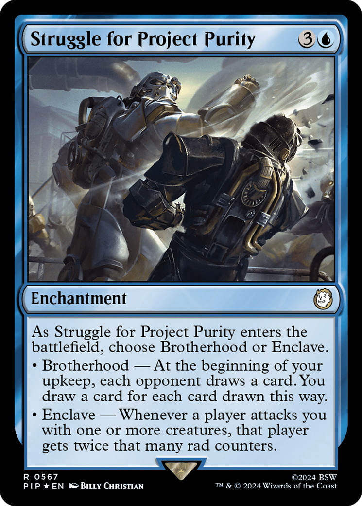 Struggle for Project Purity (Surge Foil) [Fallout] | Fandemonia Ltd