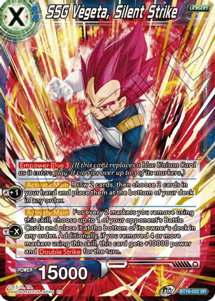 SSG Vegeta, Silent Strike (BT16-022) [Realm of the Gods] | Fandemonia Ltd