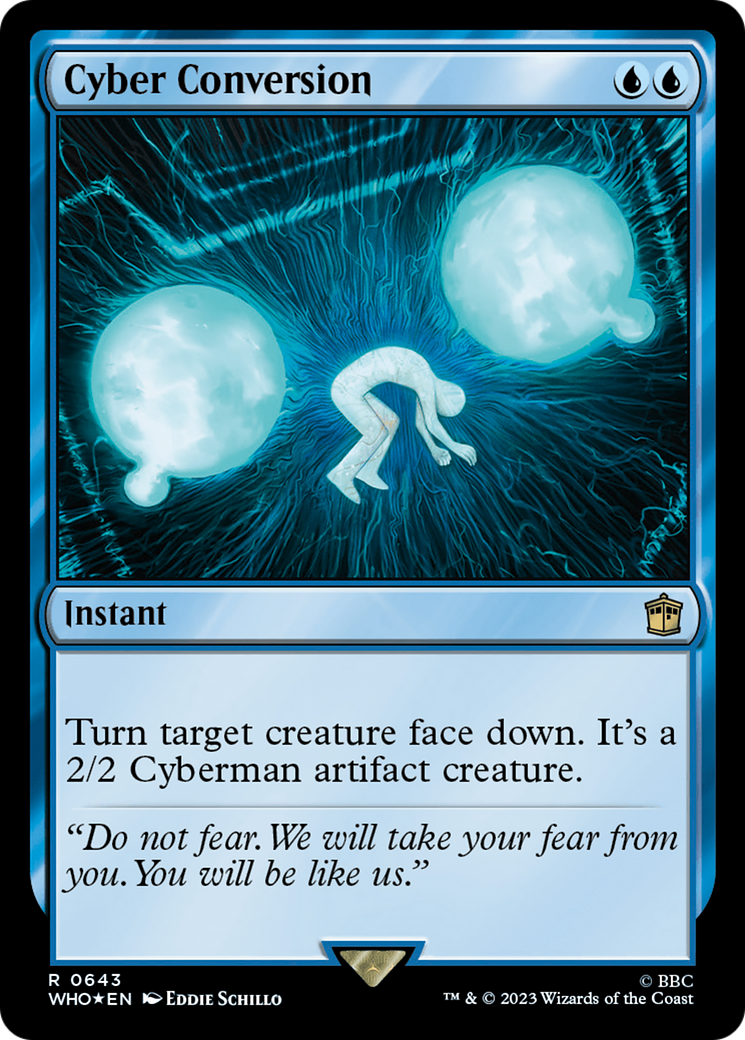 Cyber Conversion (Surge Foil) [Doctor Who] | Fandemonia Ltd