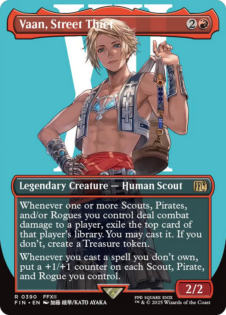 Vaan, Street Thief (Borderless) [FINAL FANTASY] | Fandemonia Ltd