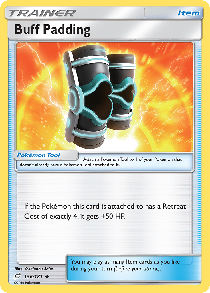 Buff Padding (136/181) [Sun & Moon: Team Up] | Fandemonia Ltd
