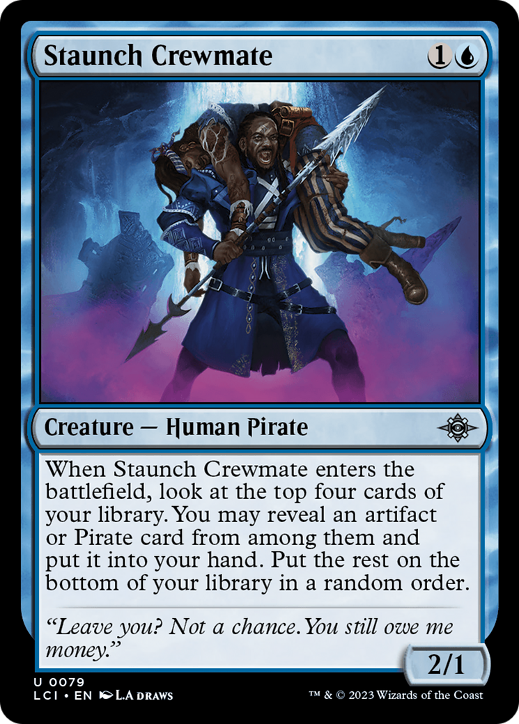 Staunch Crewmate [The Lost Caverns of Ixalan] | Fandemonia Ltd