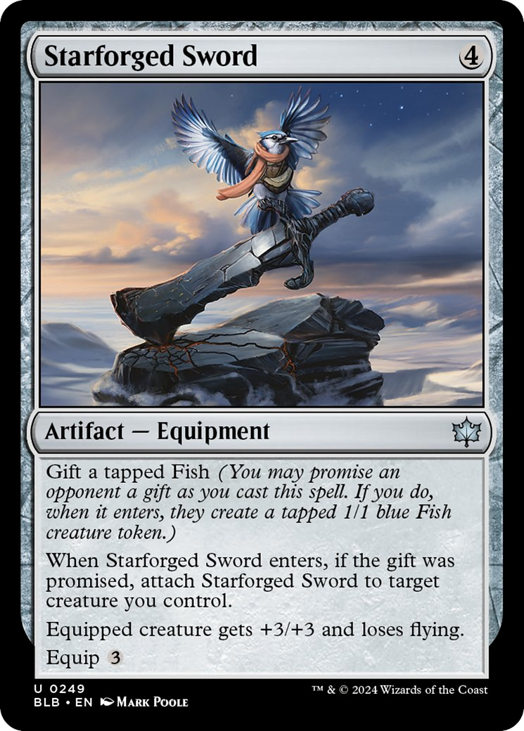 Starforged Sword [Bloomburrow] | Fandemonia Ltd