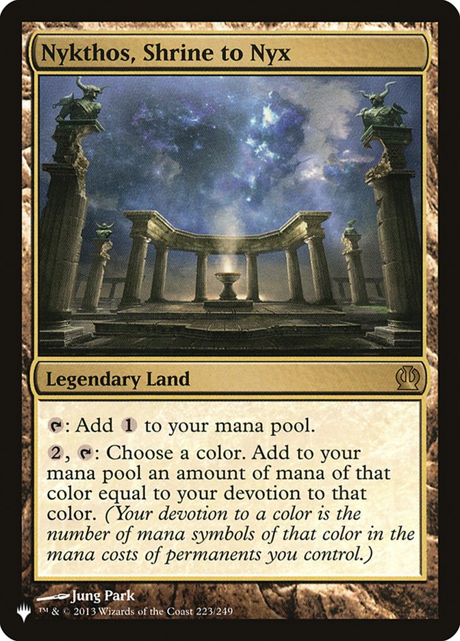 Nykthos, Shrine to Nyx [The List] | Fandemonia Ltd