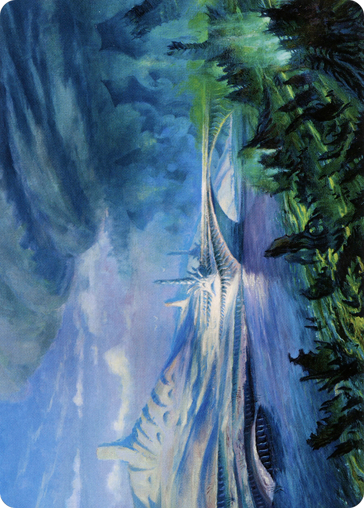 Goldmire Bridge Art Card [Modern Horizons 2 Art Series] | Fandemonia Ltd
