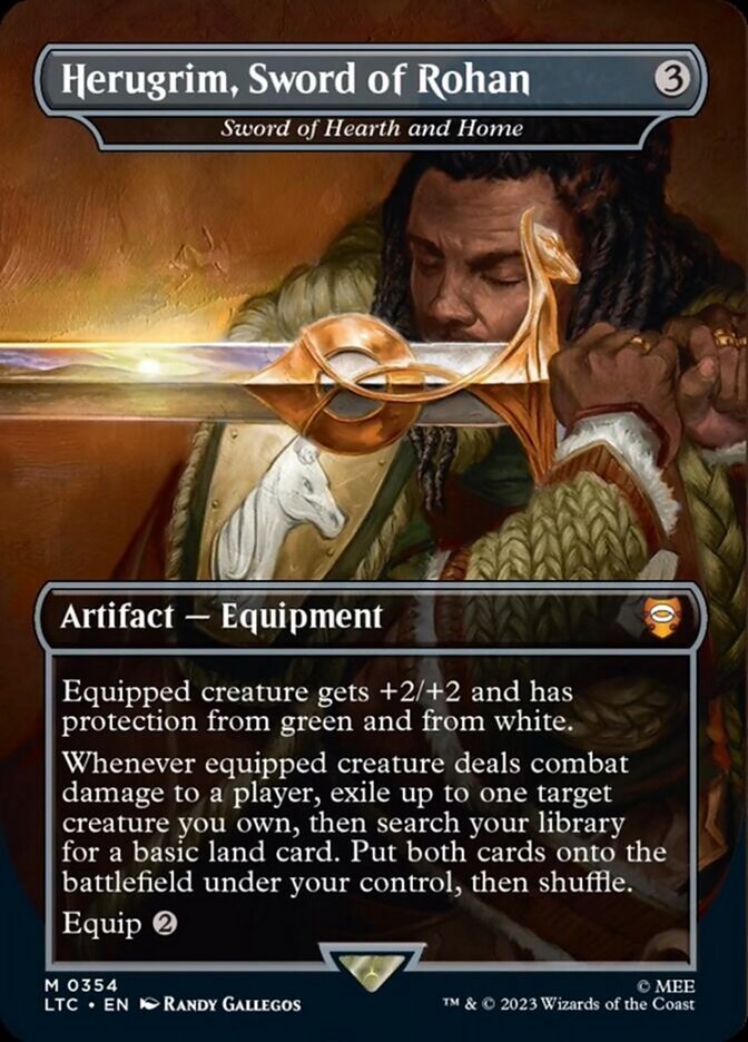 Herugrim, Sword of Rohan - Sword of Hearth and Home [The Lord of the Rings: Tales of Middle-Earth Commander] | Fandemonia Ltd