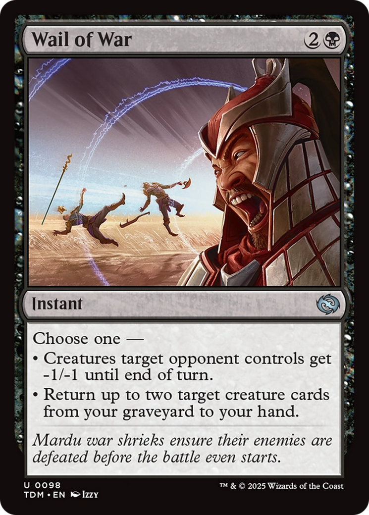 Wail of War [Tarkir: Dragonstorm] | Fandemonia Ltd