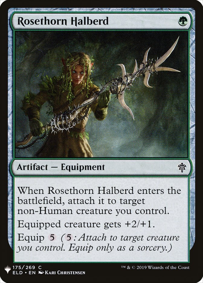 Rosethorn Halberd [Mystery Booster] | Fandemonia Ltd