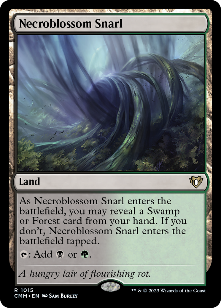 Necroblossom Snarl [Commander Masters] | Fandemonia Ltd