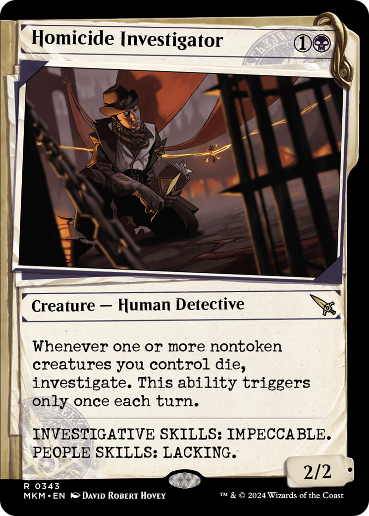 Homicide Investigator (Showcase) [Murders at Karlov Manor] | Fandemonia Ltd